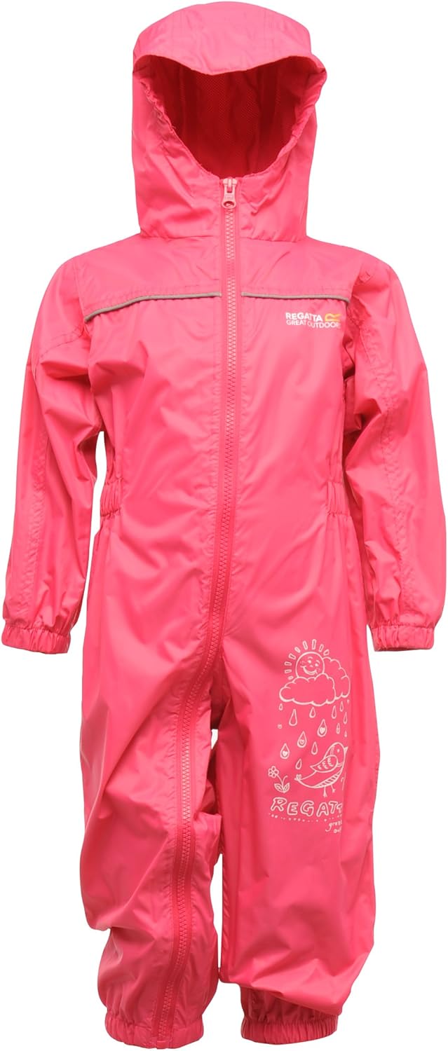 Regatta Girls Puddle III Rain Suit Amazon.co.uk Clothing