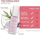 PODERM Nail Polish with Tea Tree Baby Pink 8ML Podiatrist Created view 4