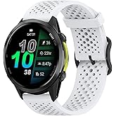 Compatible with Garmin Forerunner 970 bands, Quick Release Quick Release Silicone band with Metal Buckle Compatible with Garmin Forerunner 970