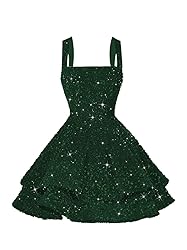 vintys Glitter Short Prom Dresses for Teens