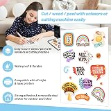 TECKWRAP Matte White Printable Vinyl Sticker Paper 8.26 x 11.69 A4 28Pcs view 3