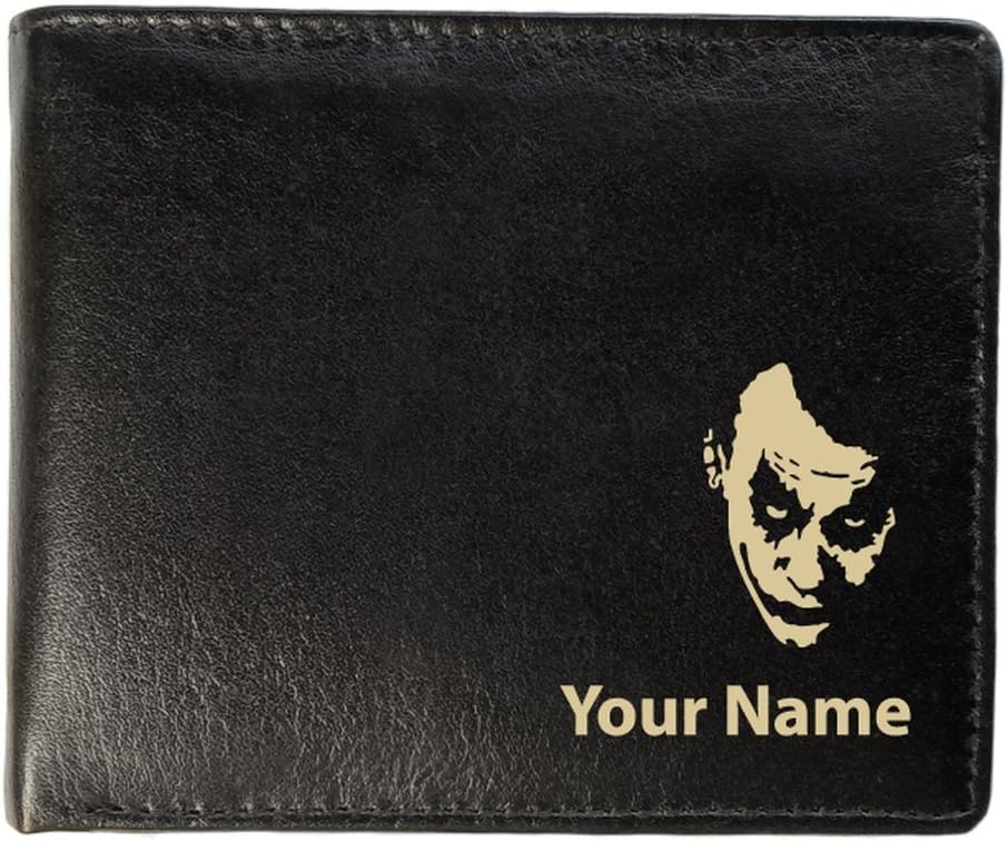Joker Design, Personalised Mens Leather Wallet (Toscana Style)