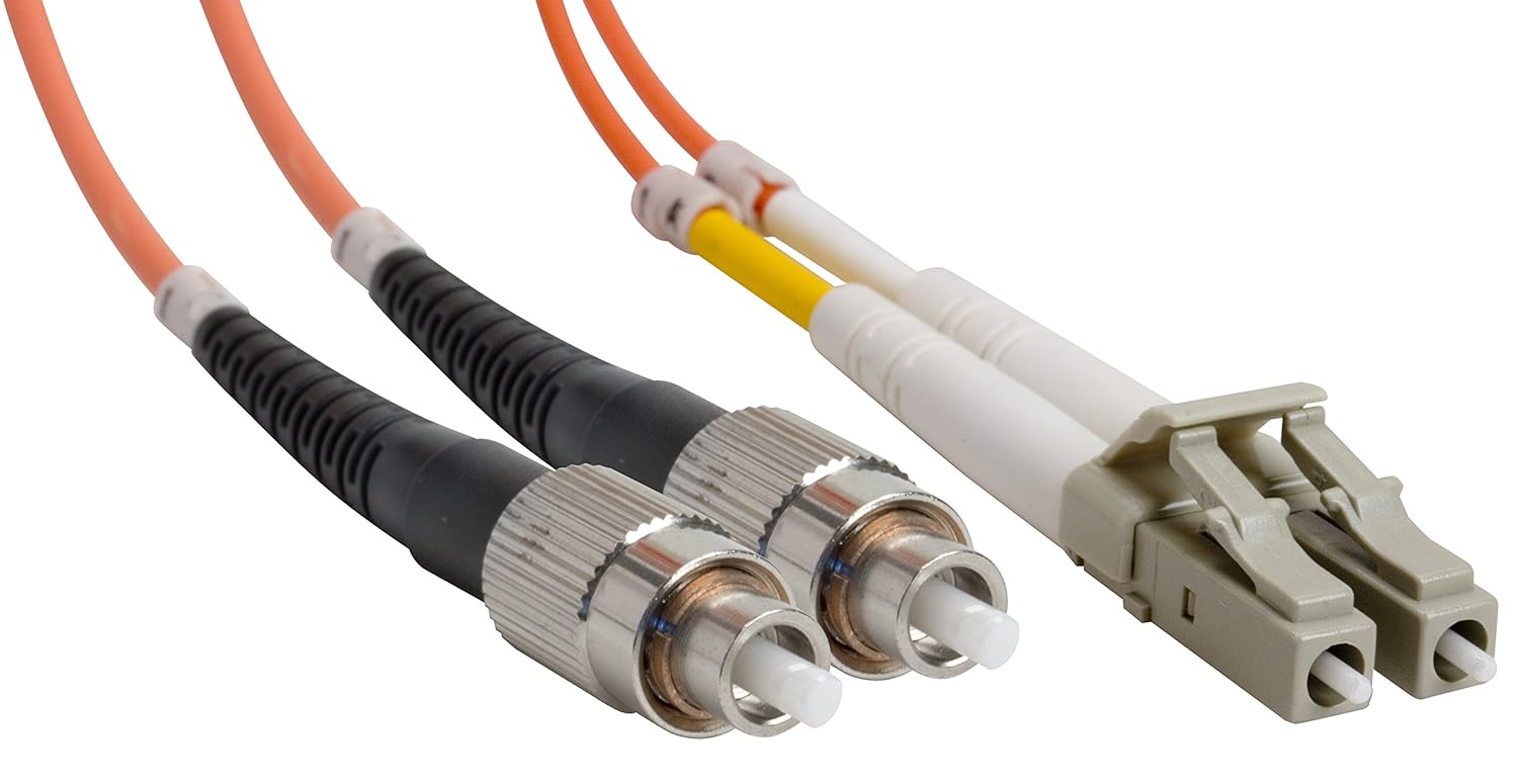 Amphenol FODUALFCLC00003 FCLC Duplex Multimode Fiber Optic Patch Cable, 62.5/125