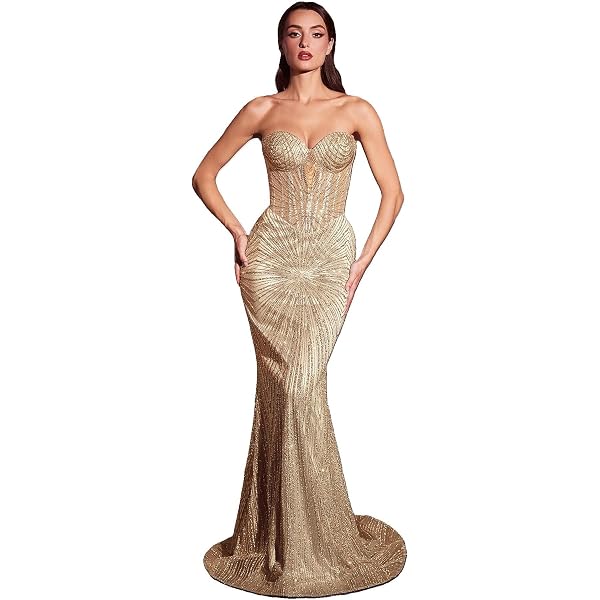knee length dresses for ladies J871 | MERMAID DRESS – Ladivine by Cinderella Divine main image 0