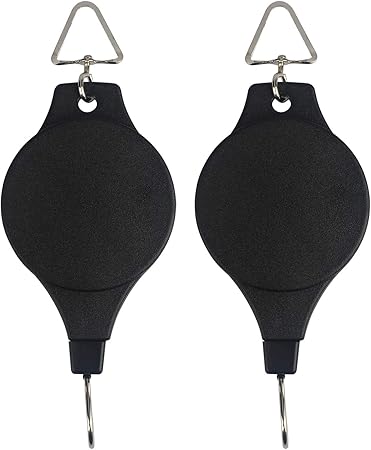 Amazon Com Mylifeunit Adjustable Rope Clip Hanger Retractable