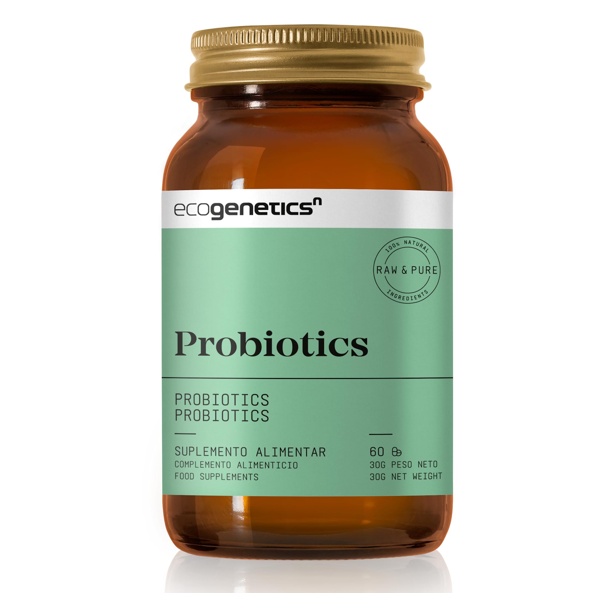 Probiotics - SYMBIOTIC - 14 Strains - 100 Billion Viable Organisms - 60 Caps.