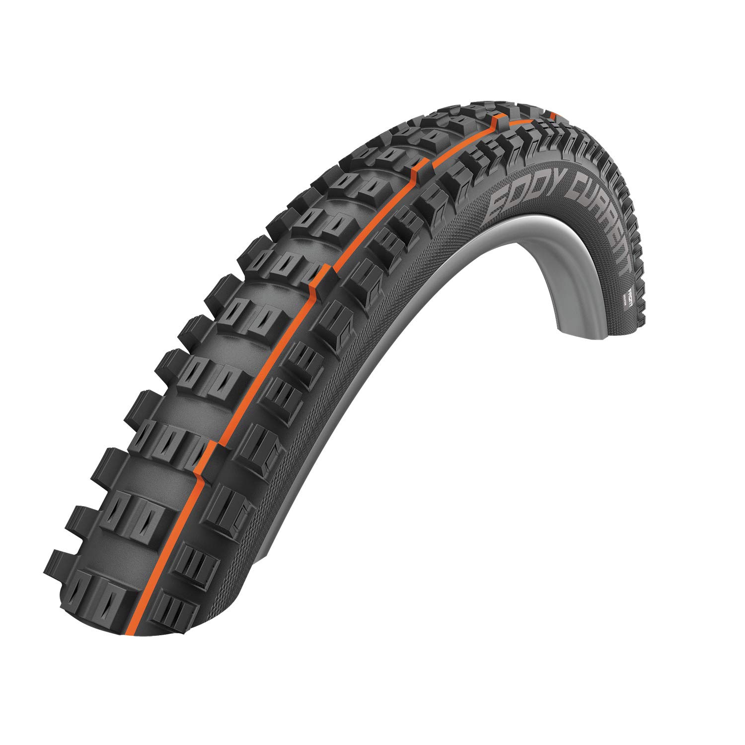 SCHWALBE EDDY CURRENT FRONT Evo, Super Gravity, TLE 29x2.60 Tyres 65-622, Black