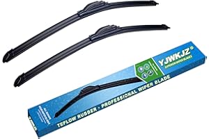 YJWKJZ 19"+19" Inch All Season Wiper Blades Replacement for Jeep Liberty 2002-2012, Ford Escape 2001-2004, Mazda Tribute 2001-2006 and Nissan Frontier 1998-2004 Windscreen Wiper Blades (Set of 2)