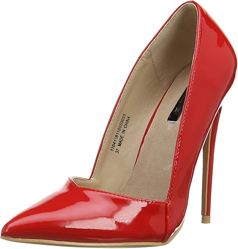 wide fit red heels uk
