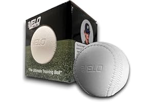 VELO BY THE BULLPEN TRAINING Velo Wallball - Training Ball - Pro Baseball Size & Weight - Enhance Coordination & Strength in Individual & Group Baseball Drills