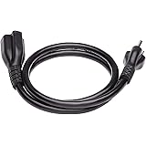 Amazon Basics Extension Cord, 13 Amps, 125V, 3 Feet, Black