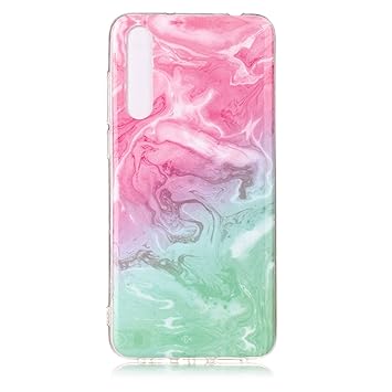 Lomogo Huawei P20 Pro Case Soft Silicon Case Shockproof Anti-Scratch Marble Case Cover for Huawei P20Pro - LOYHU20962 L6