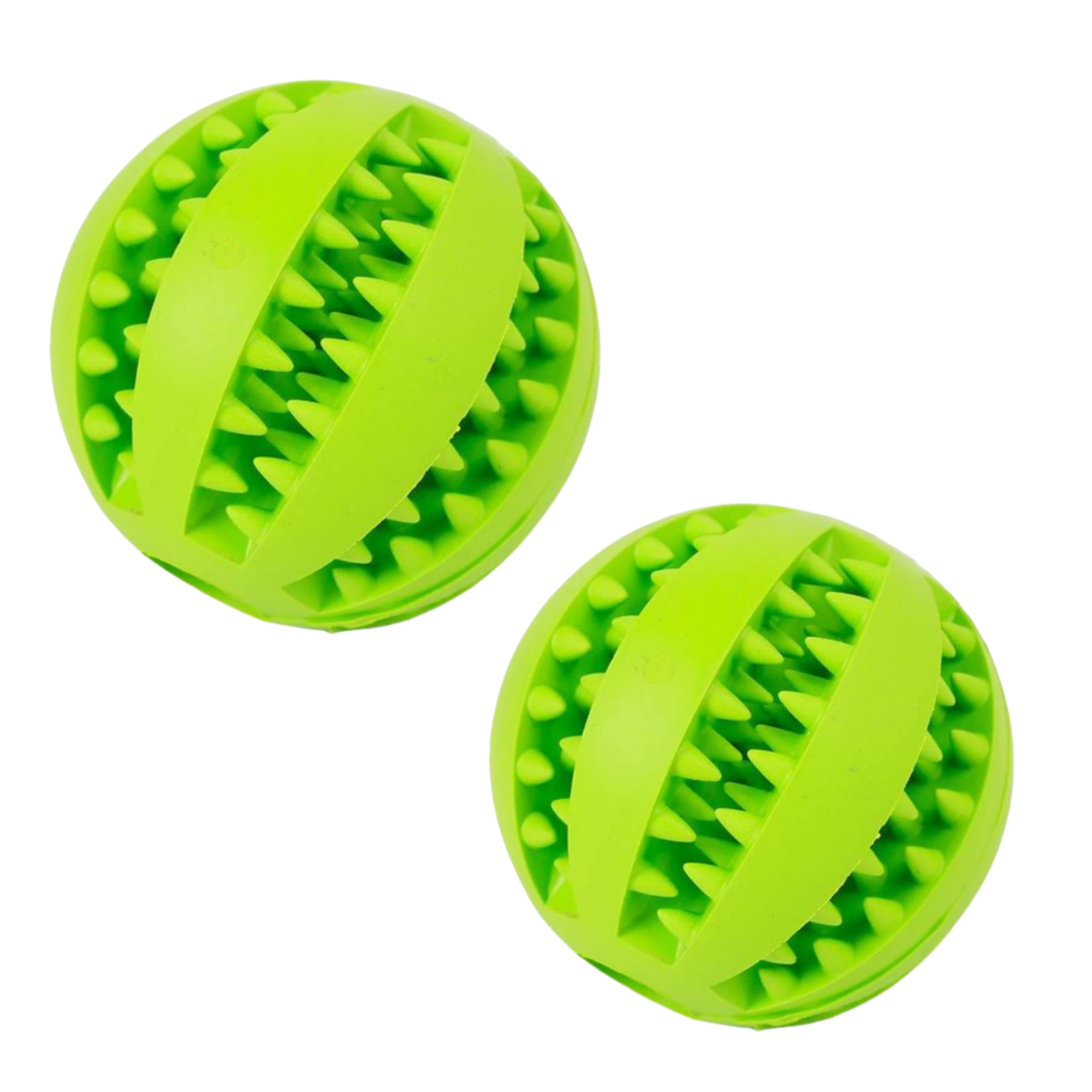 Dog Treat Ball Dispenser Toy - For your Dog's Fun and to Stop Boredom - Colour may vary (2 balls)