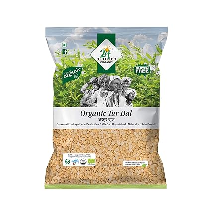 24 Mantra Organic Tur Dal, 1kg