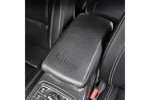 INTGET Car Center Console Armrest Cover for 2011-2020 2021 Jeep Grand Cherokee Accessories Arm Rest Box Pad Console Lid Prote