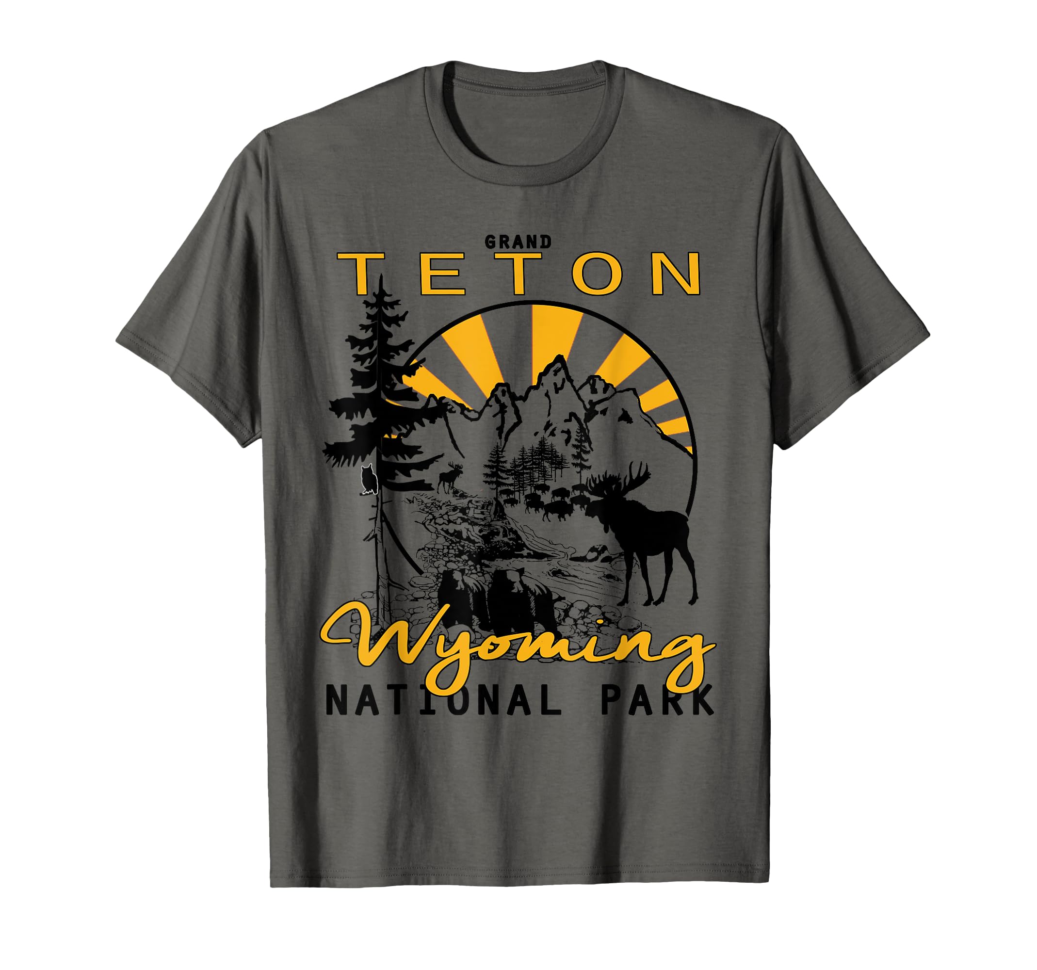 Grand Teton National Park Jackson Hole Wyoming Keepsake T-Shirt