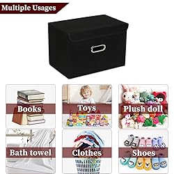 STOREONE Fabric Storage Cube Bins Foldable