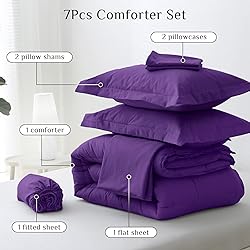 JOLLYVOGUE King Comforter Set, Ultra-Soft Bed in a