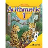 Abeka Arithmetic 1 1st Grade 1 Mathematics Student Work Text