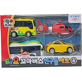 Tayo The Little Bus Special Friends Set 4 - Christmas and Birthday Gifts for Kids, Compatible with Large Playsets! Includes Popular Tayo Friends from The Animation