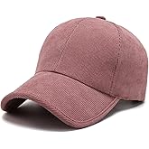 Nanwansu Classic Corduroy Cotton Baseball Caps Vintage Low Profile Dad Hat with Adjustable Strap Buckle Unisex Trucker Hat