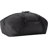 Eagle Creek Packable Duffel Bag, Black | Large Capacity Portable Duffel Bag, Easy to Store, Ultralight and Minimalist, Travel Essential