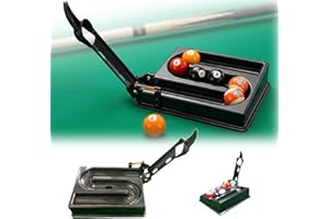 Precision Pool Ball Rack | Manual Billiards Training Tool for Solo Practice | 15/9 Ball Fixed-Point Dispenser for Improving A