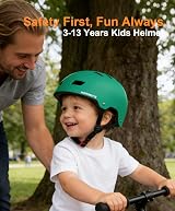 KORIMEFA Kids Bike Helmet Adjustable Multi-Sport Safety 50-58cm view 2