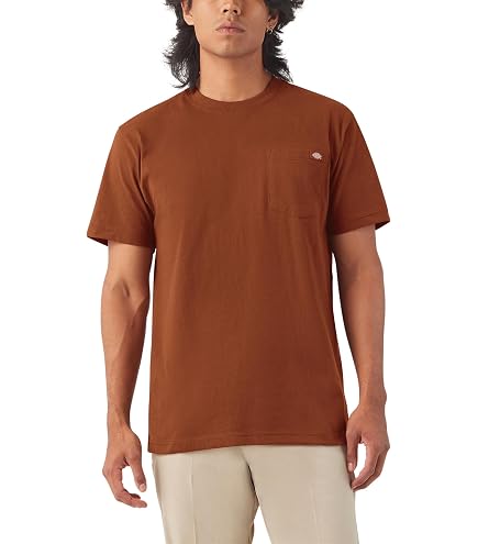 Dickies Herren T-Shirt Mit Kurzarm – Schweres Baumwoll-Shirt Für Arbeit & Freizeit