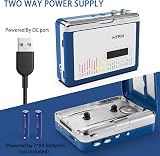MYPIN Cassette Player Portable Bluetooth Walkman Auto-Reverse 2 AA or USB view 3