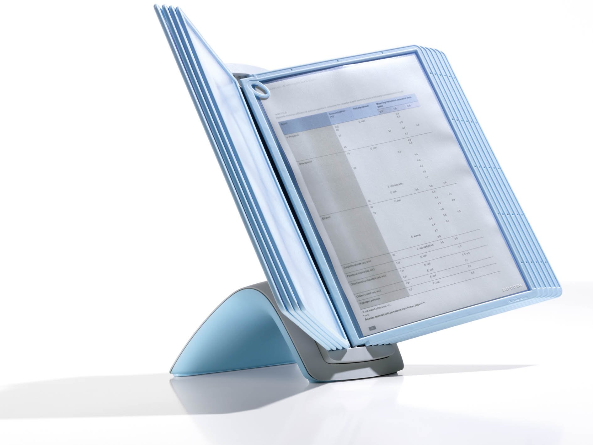 DurableSherpa Bact-o-Clean Table 10 Display Unit - 10 panels