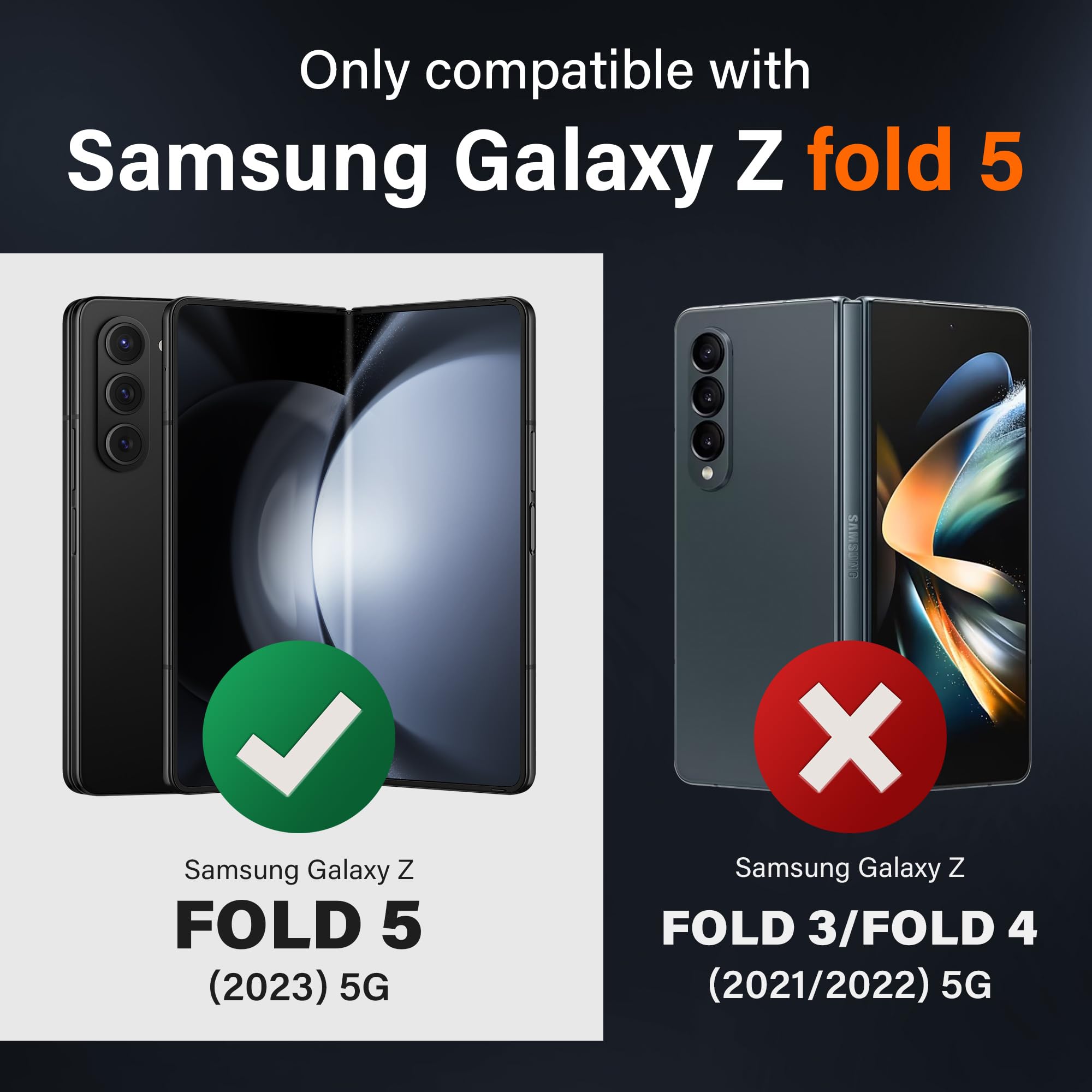 MOBOSI for Samsung Galaxy Z Fold 5 Case [Compatible with Magsafe], [Built-in Kickstand & Hinge Protection & Screen Protector] Full Body Shockproof Phone Case for Z Fold5 with S Pen Slot, Black