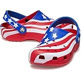 Crocs Unisex-Child Classic American Flag Clogs (Toddler/Little Kid/Big Kid)