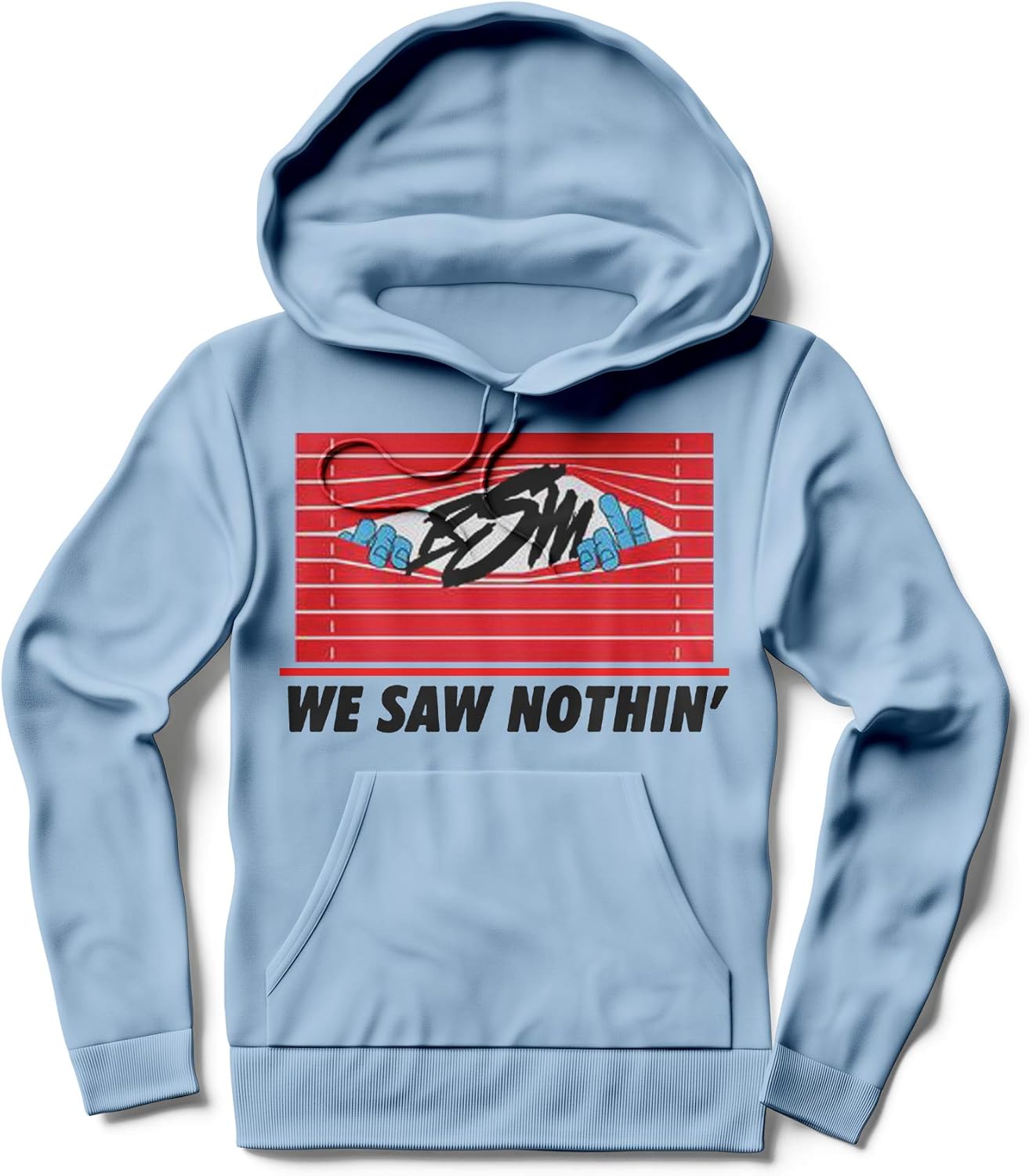 Waka Flocka Flame Merch Waka Flocka Flame We Saw Nothin T-shirt, Long Sleeve - Crewneck 