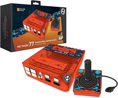 Hyperkin RetroN 77 HD Gaming Console for Atari 2600 Retro Amber