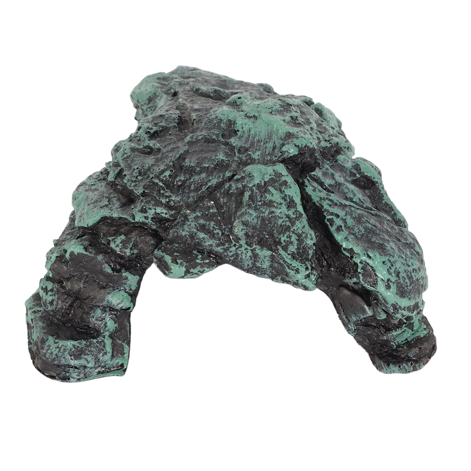 Reptile Simulation Rock Cave Reptile Rock Hide Cave Terrarium Decor Simulation Realistic Comfortable Resin Rock for Terrarium Decoration Reptile Decor Hideouts Terrarium