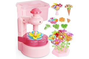 MISSOLO DIY-Crafts for Kids-Toys for Ages 4-13-Arts and Crafts for Kids-Develop Children's Critical Thinking Skills-Gifts for Kids-Fabric Flower Bouquets Toy -SIncludes Toy Storage Box