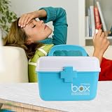 Zerodeko Lockable Medicine Storage Box 2 Layer Organizer for Safety view 3