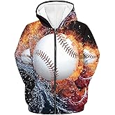 Parprinty Soft Loose Fit Boys Animal Print Zip Up Hoodies with Pockets Comfort Hooded Jacket