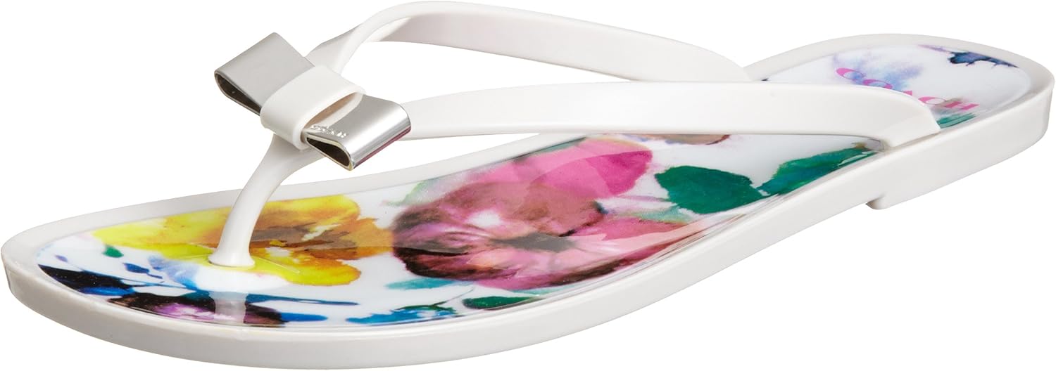 coach landon jelly flip flops