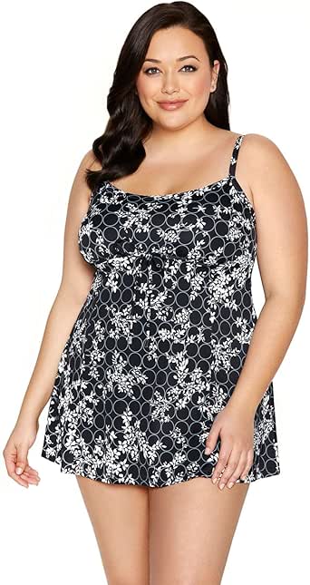 plus size swim dress amazon