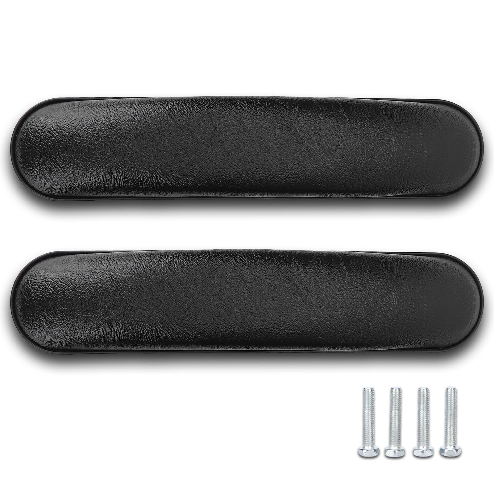 HERCHR 2Pcs Wheelchair Armrest Pads, 26x5.5cm/10.24x2.17in Wheelchair Armrest Covers Universal Wheelchair Arm Rest Padded Covers Cushion Comfort Wheelchair Arm Cushion Pads for Wheelchairs