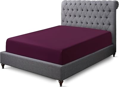 Sapphire Collection 200 Thread Count Egyptian Cotton Fitted Sheet Double