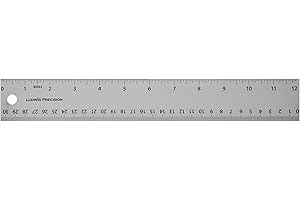 Alumicolor Ludwig Precision 12-Inch Aluminum Straight Edge