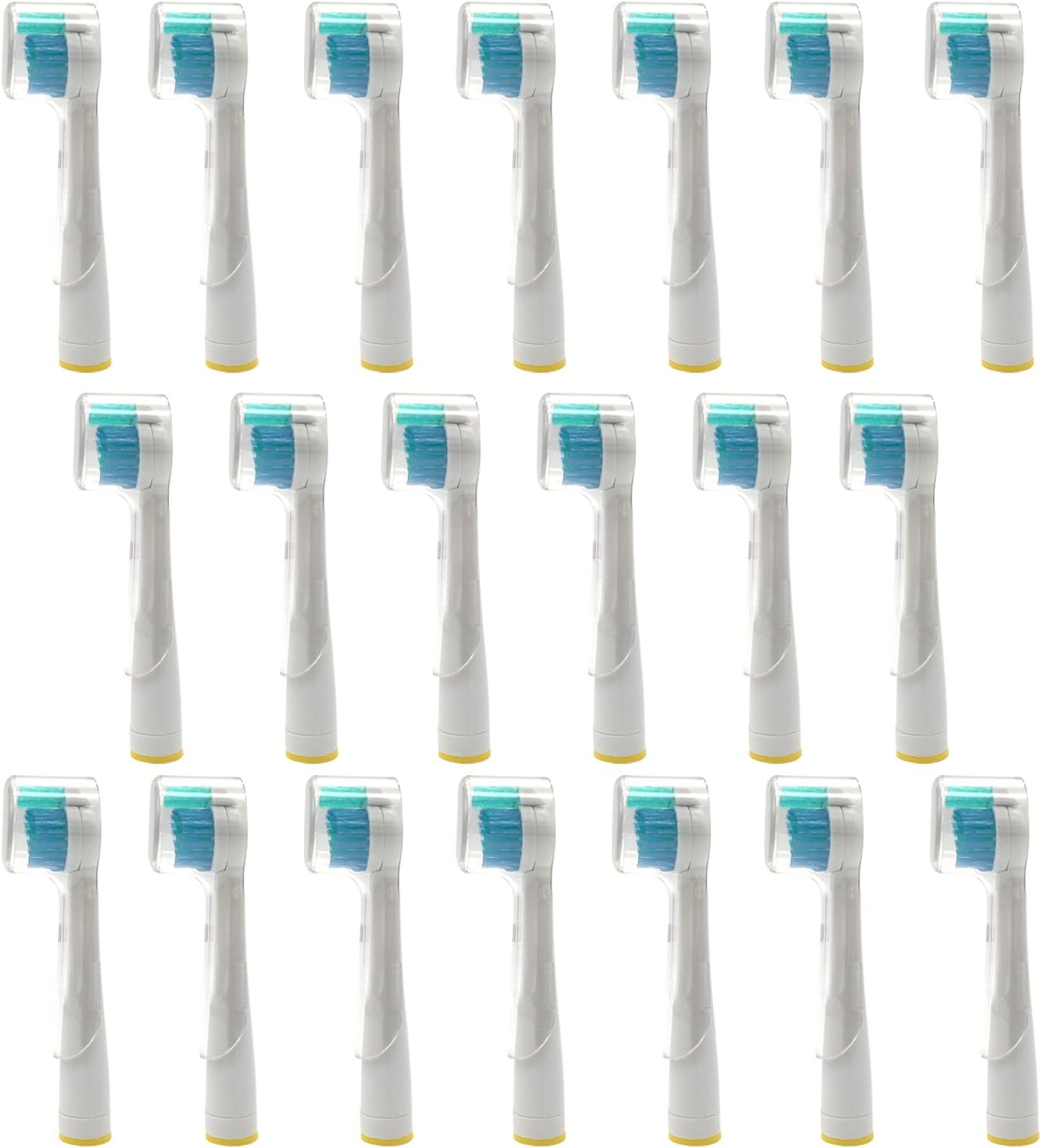 20 uds (5x4) de cabezales de recambio para cepillos de dientes con ...