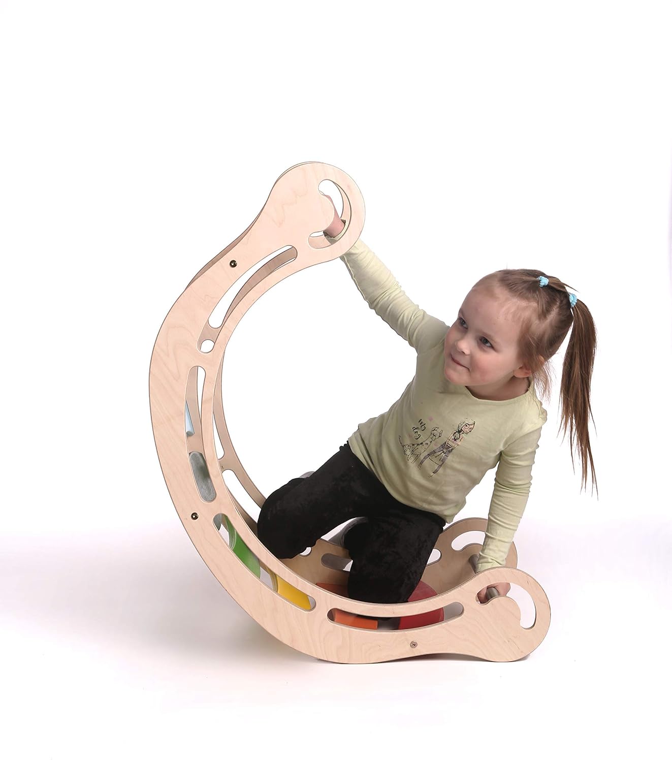 waldorf wooden rocker