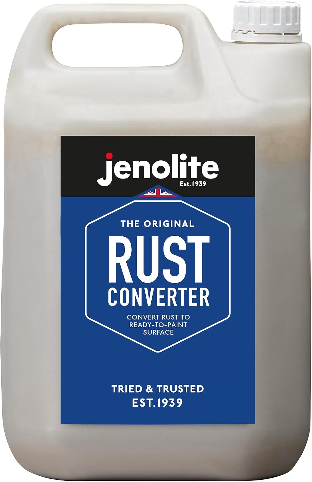 Jenolite Rust Converter Liquid 5 Litre – Corrosion Inhibitor & Primer