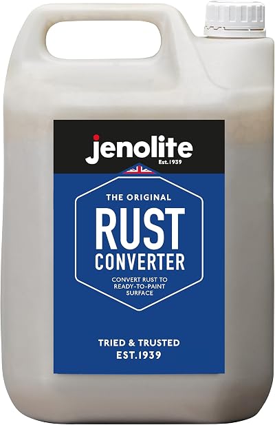 Jenolite Rust Converter Liquid 5 Litre – Corrosion Inhibitor & Primer
