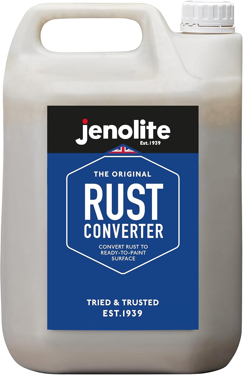 Jenolite Rust Converter Liquid 5 Litre – Corrosion Inhibitor & Primer