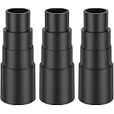 3 Pcs Universal Vacuum Hose Reducer Hose Adaptor Kit, Vacuum Cleaner Power Tool for Dust Extraction Vacuum Cleaner Conversion